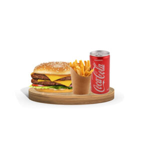 Menu Double Cheese Burger